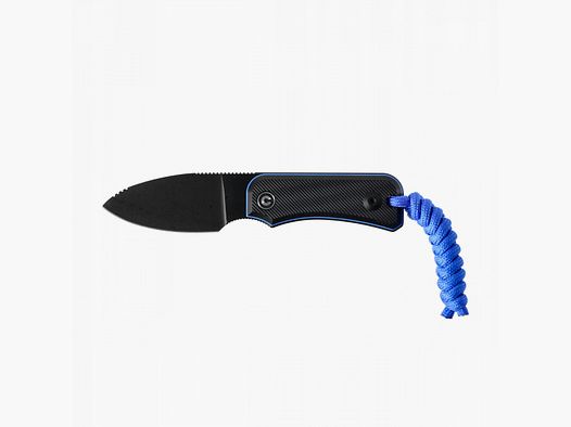 CIVIVI BABY BANTER fixed-blade knife Black/Blue G10 Nitro-V C23045-1