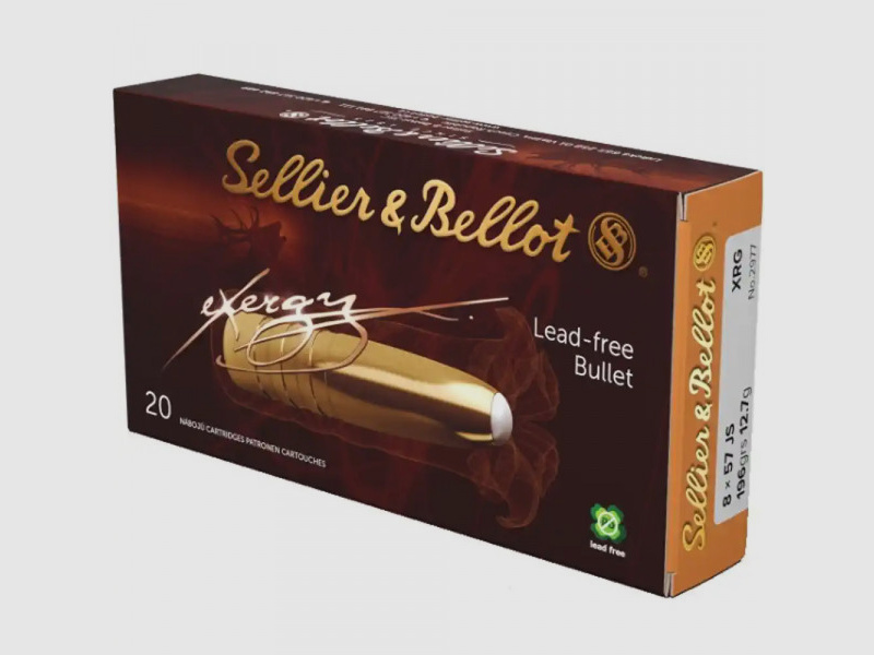 SELLIER & BELLOT EXERGY - 8x57 IS / JS - 196 GRS. - 20 SCHUSS