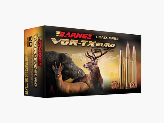 Cartouche à balle Barnes 7x64, TTSX BT 140gr VE20