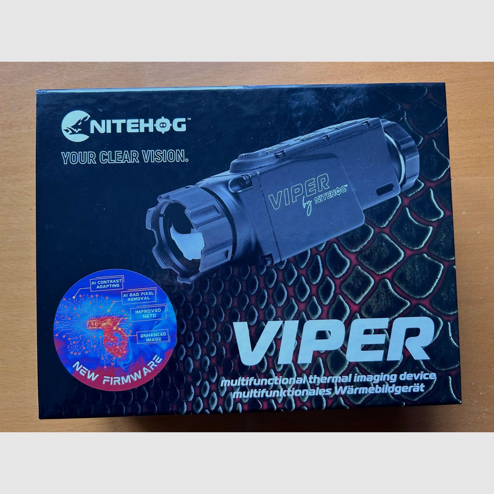 Nachtsichtgerät Dual use neuwertig: Nitehog TIR-M35 AC Viper Wärmebildvorsatzgerät 