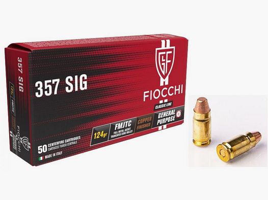 FIOCCHI kal.357 SIG FMJ TC