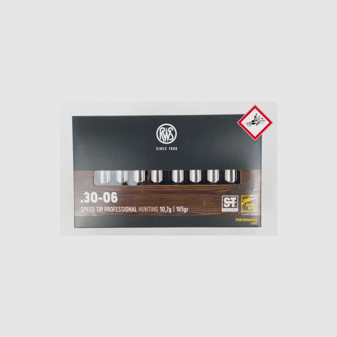 RWS SPEED TIP PRO Jagdpatrone Kal. .30-06 165grs Short Rifle