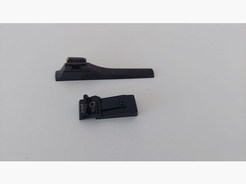 original Mauser 66 S Williams sights and front sight