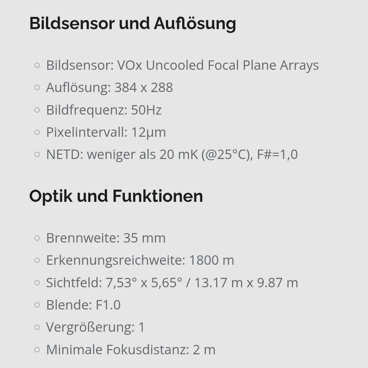 Monoculaire thermique