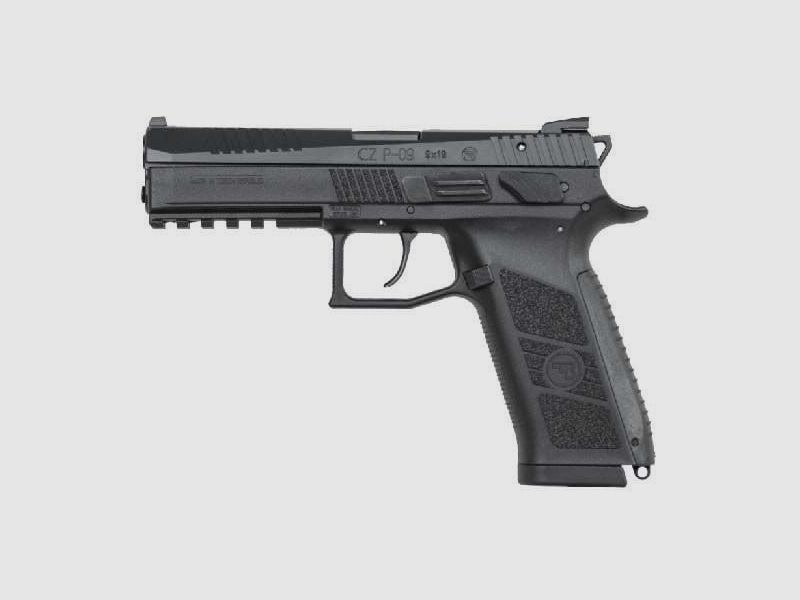 CZ P-09 mit entspannhebel und sicherung Pistole 9mm Luger