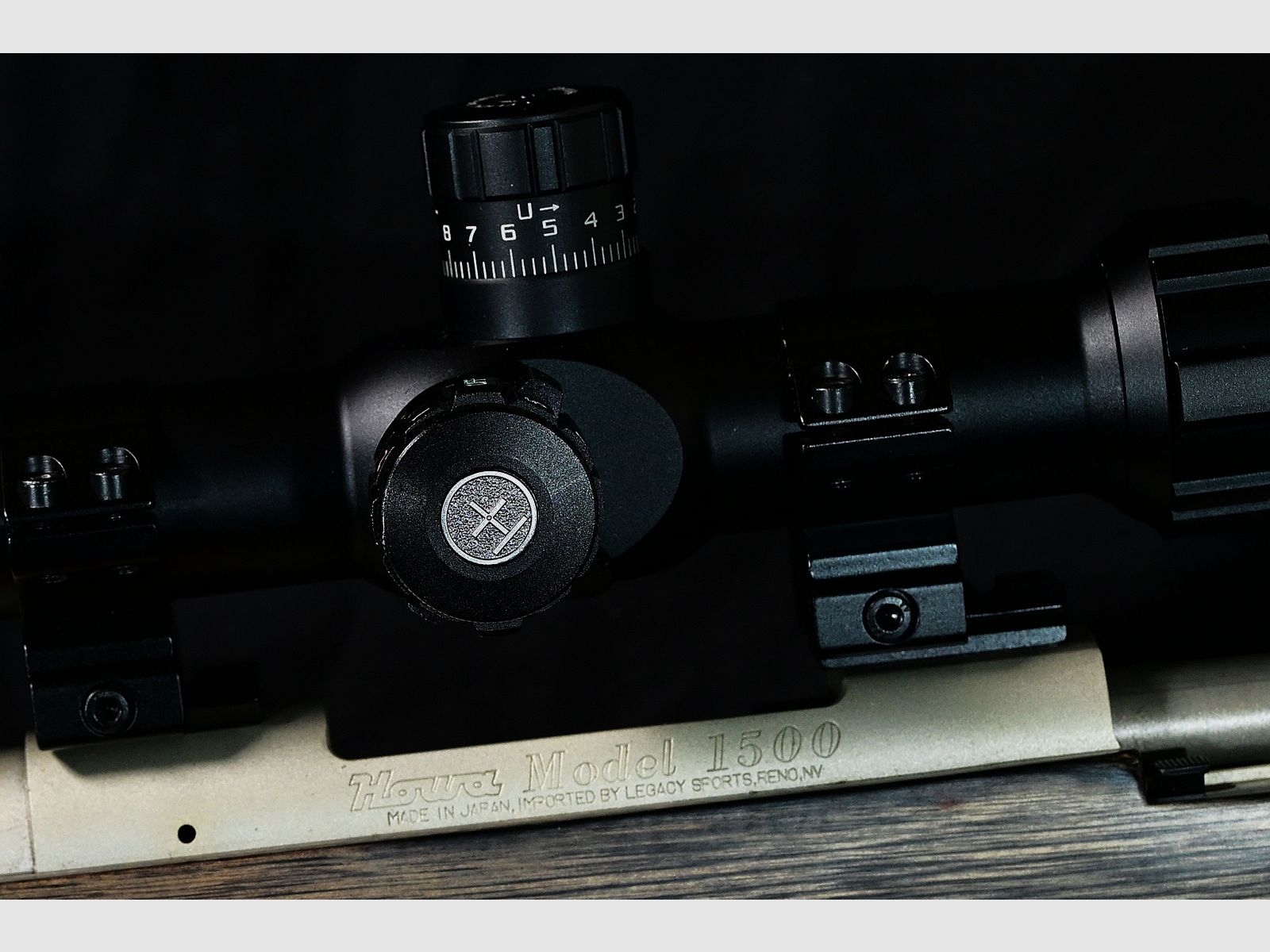 Howa Model 1500 ML mit HAWKE 8-32x56