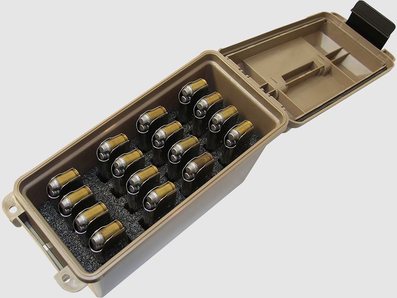 MTM magazijnbox TMC1911 dark earth voor 16 tijdschriften 1911