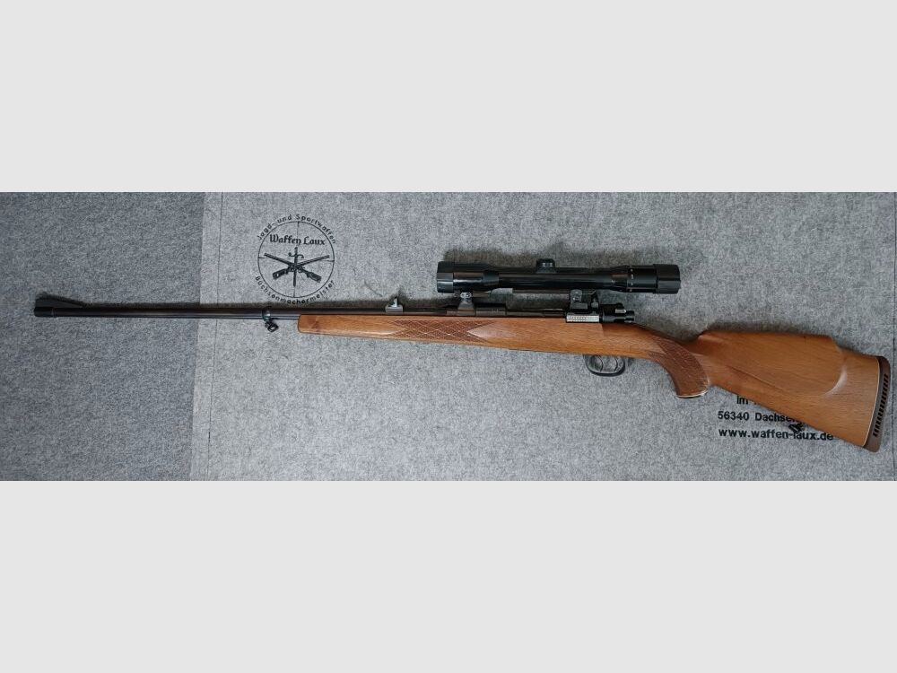 Waffen Grunder Thun	 Mauser K98 im schweizer Kaliber mit ZF Diavari D 1,5-6x42