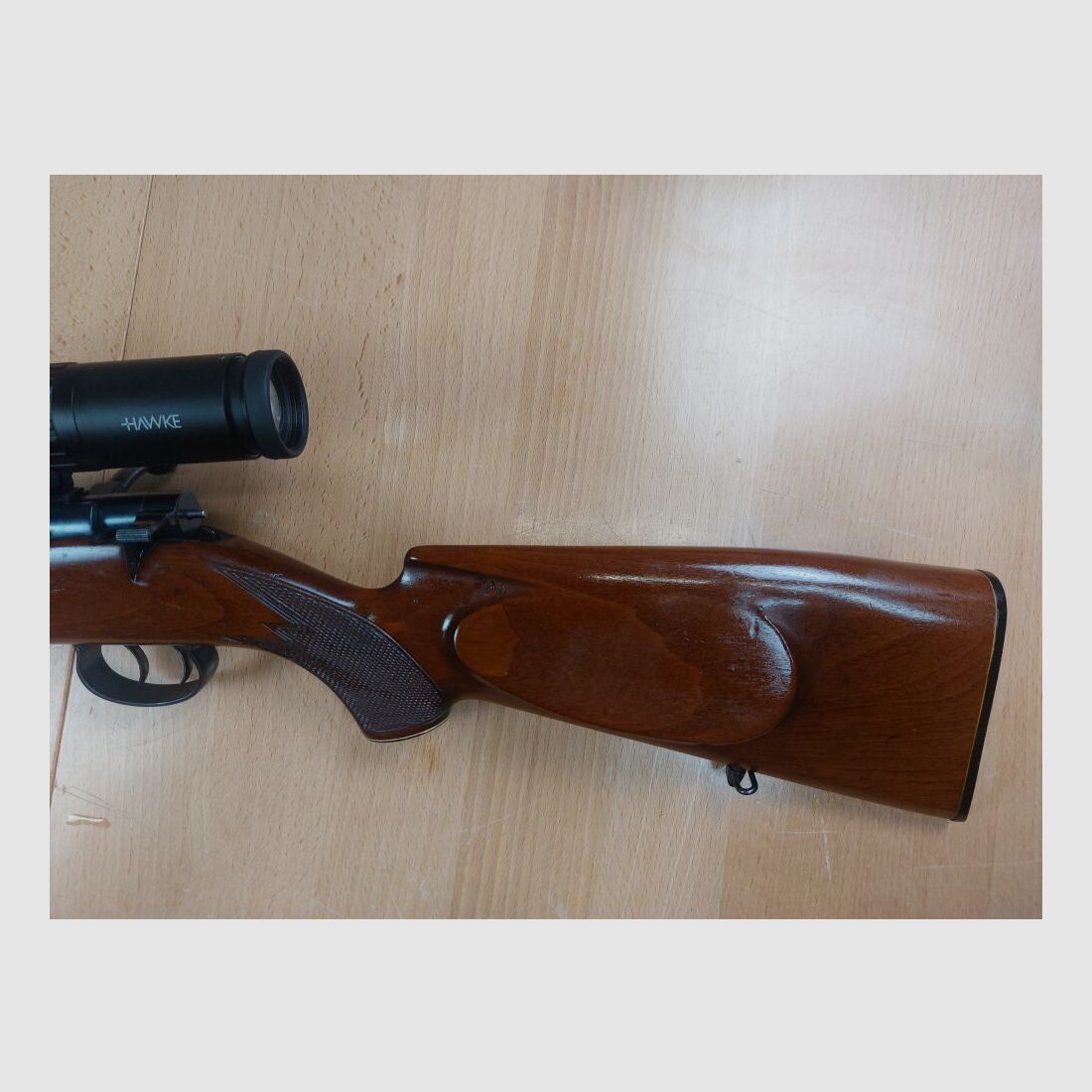 Anschütz, Ulm Match 54, Stutzen