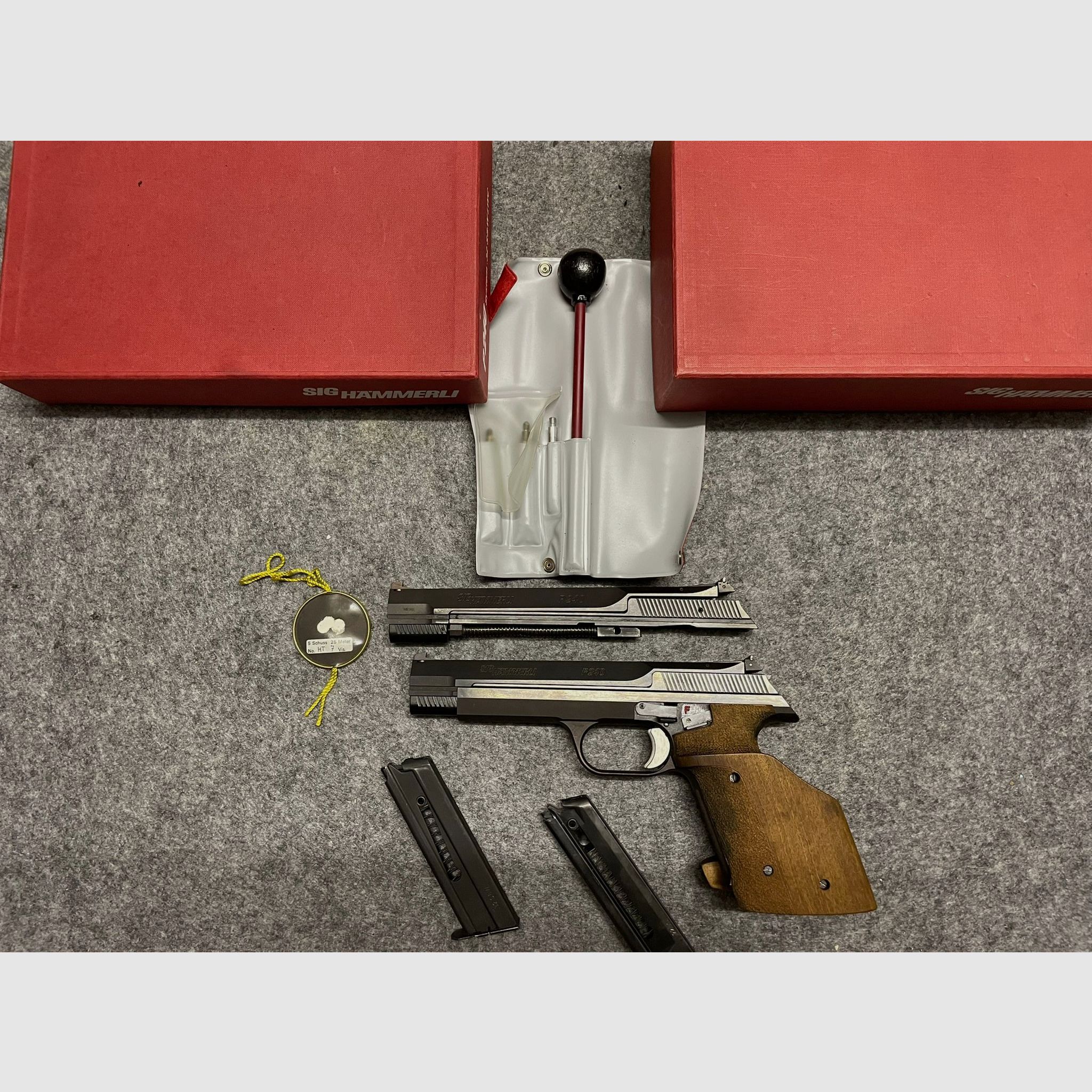 P240 Kal.22 mit Wechselsystem .32 S&W I.WC