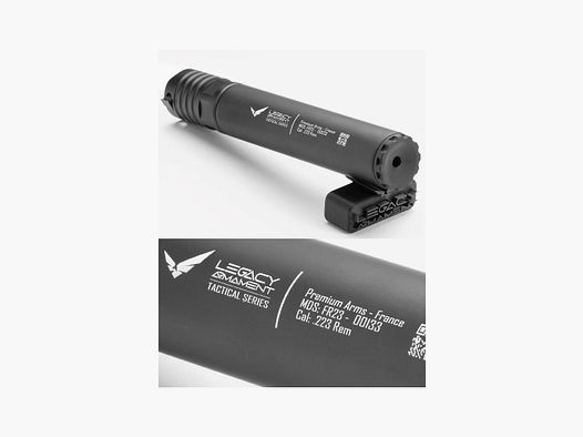 Schalldämpfer Legacy Armament Kal. 223R Verriegelung (für System MARS)