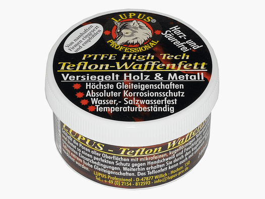 Grasa de arma Teflon Lupus