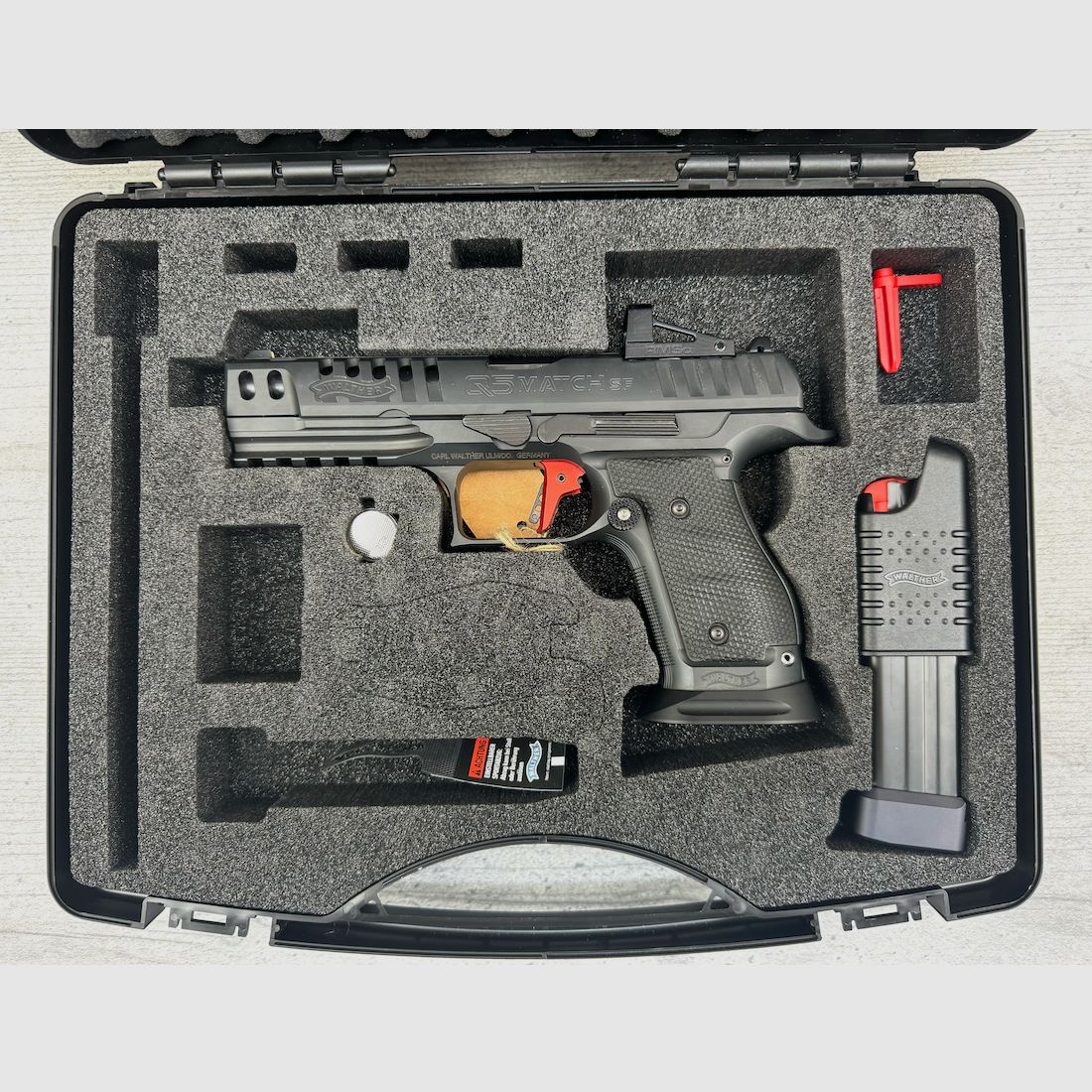 Vorführwaffe Carl WALTHER Q5 Match SF Expert 9x19 INT