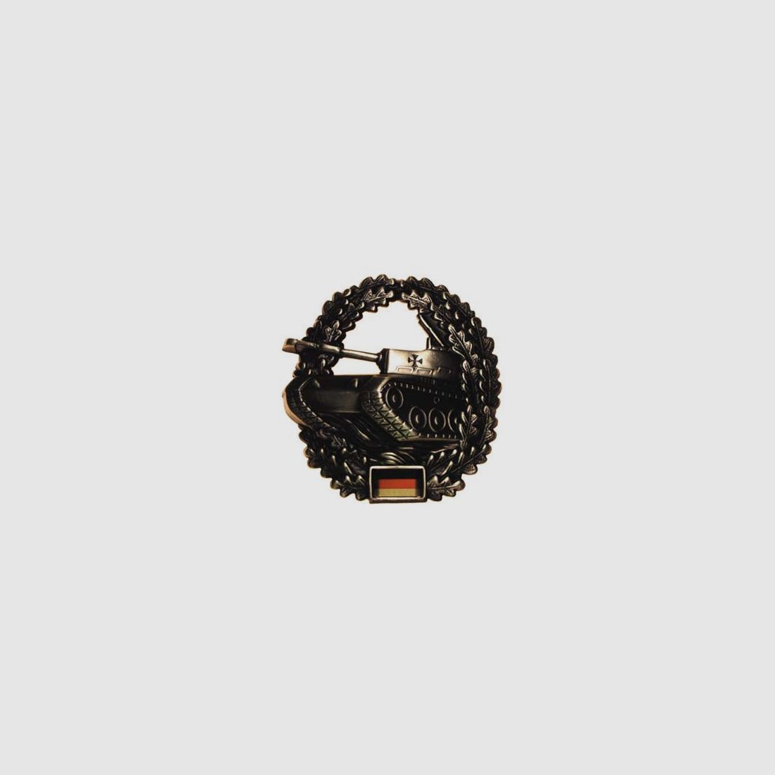 BW Barettabzeichen, Panzertruppe, Metall