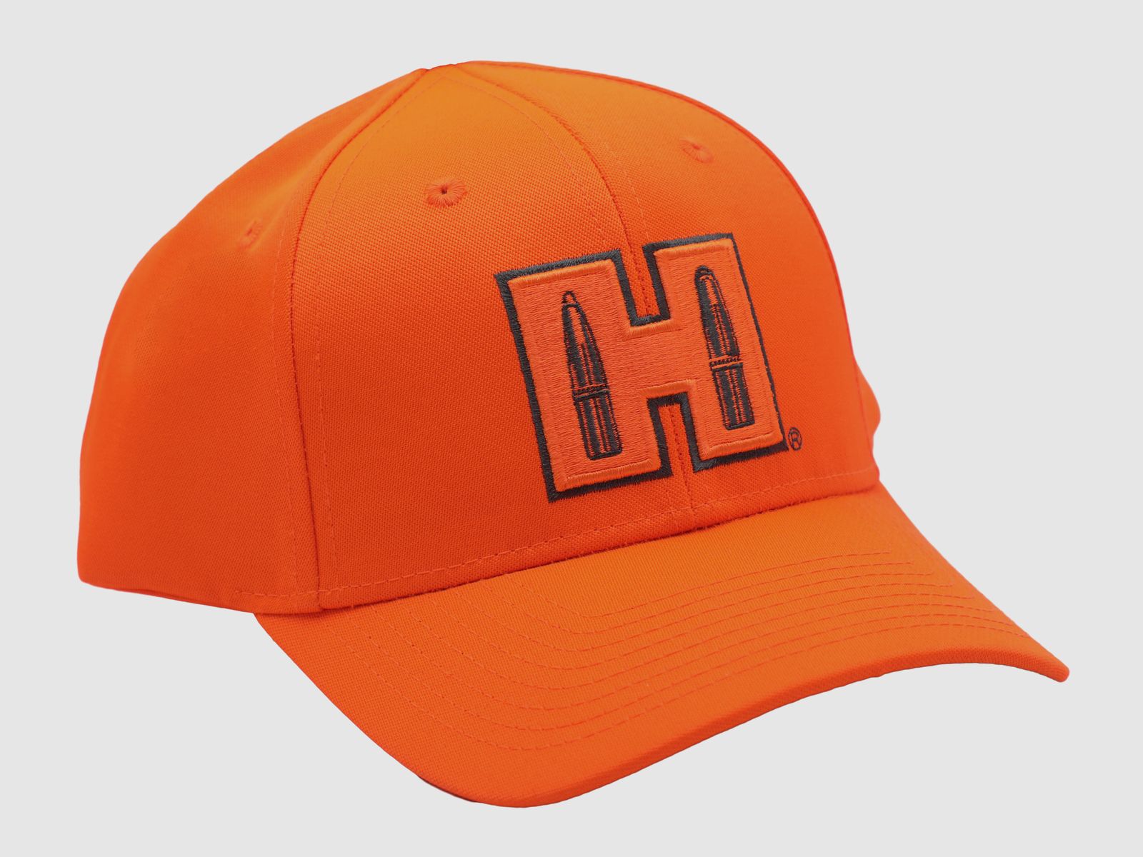 Hornady Schildmütze / Cap Blaze Orange Schwarz "H"