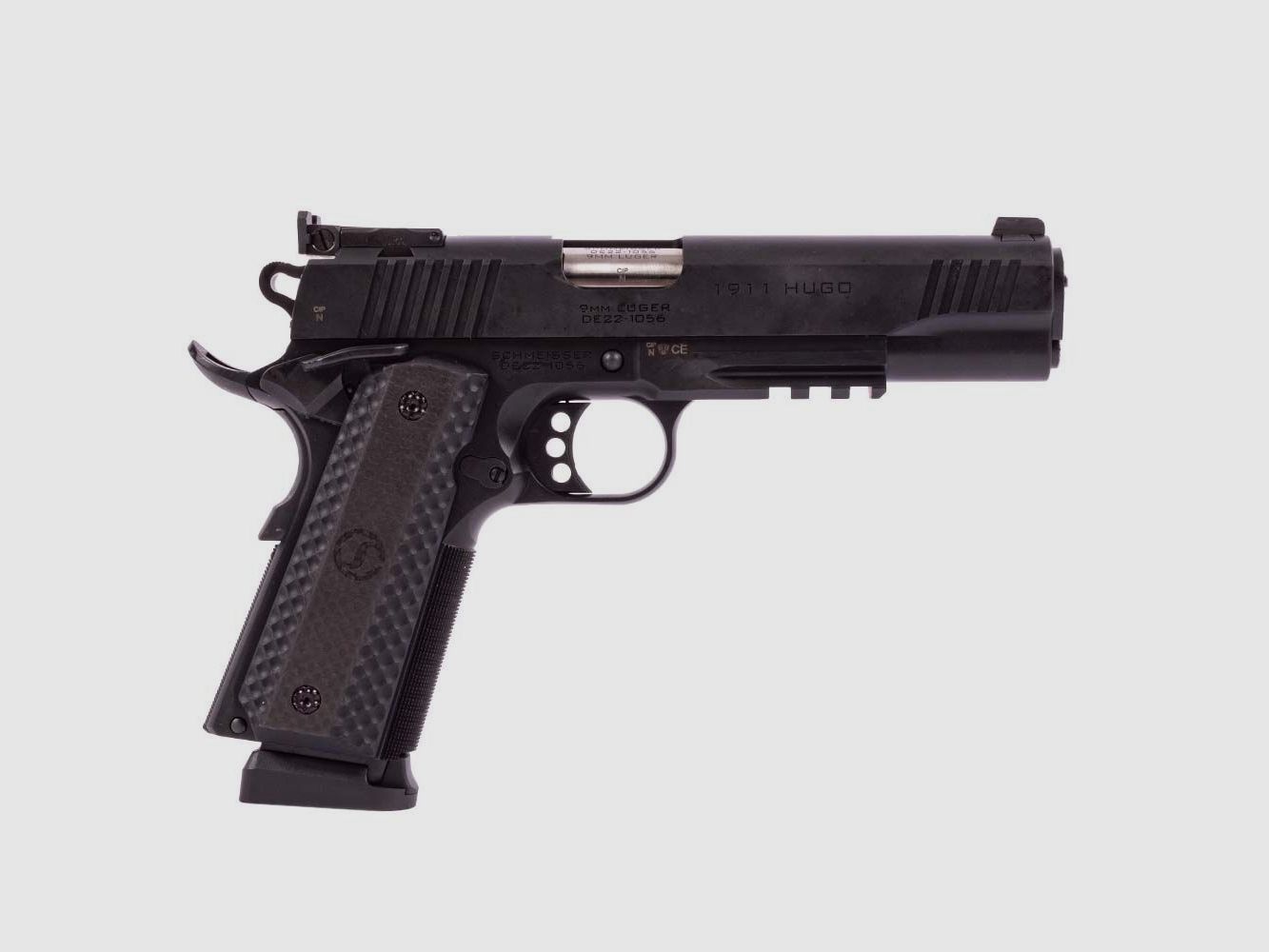 Schmeisser Hugo 1911 Pistole 9mm Luger Schwarz