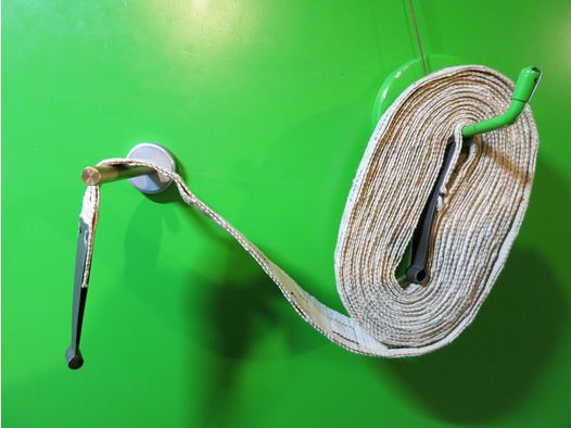 Ceinture en tissu Browning Cal .30 US de la WW2, M1919 USGI, ceinture de munitions en tissu originale R.M.C.