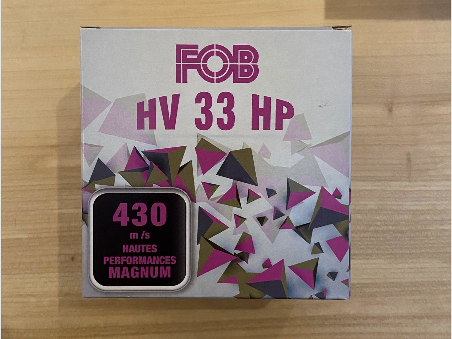 FOB HV33HP - 12/76 - 33g - Nr. 3 (3,5mm) y Nr. 4 (3,25mm) - sin plomo