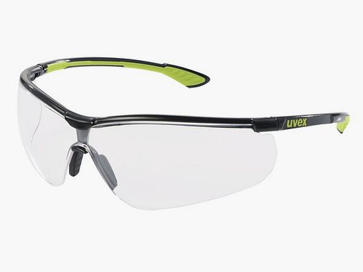 UVEX SPORTSTYLE Schutzbrille Schwarz/Grün