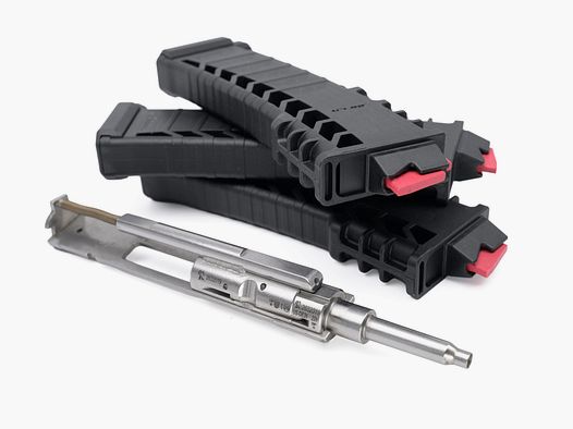 CMMG BRAVO SS .22LR Zestaw konwersyjny z 3×25-strzałowymi magazynkami