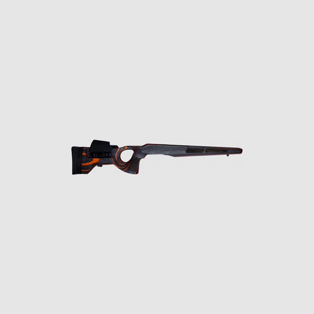 KKC DuoGrip - Crosse de chasse - Couleur : noir/orange
