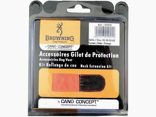 Halserweiterung (zwei Größen) - für Browning Hundeschutzweste