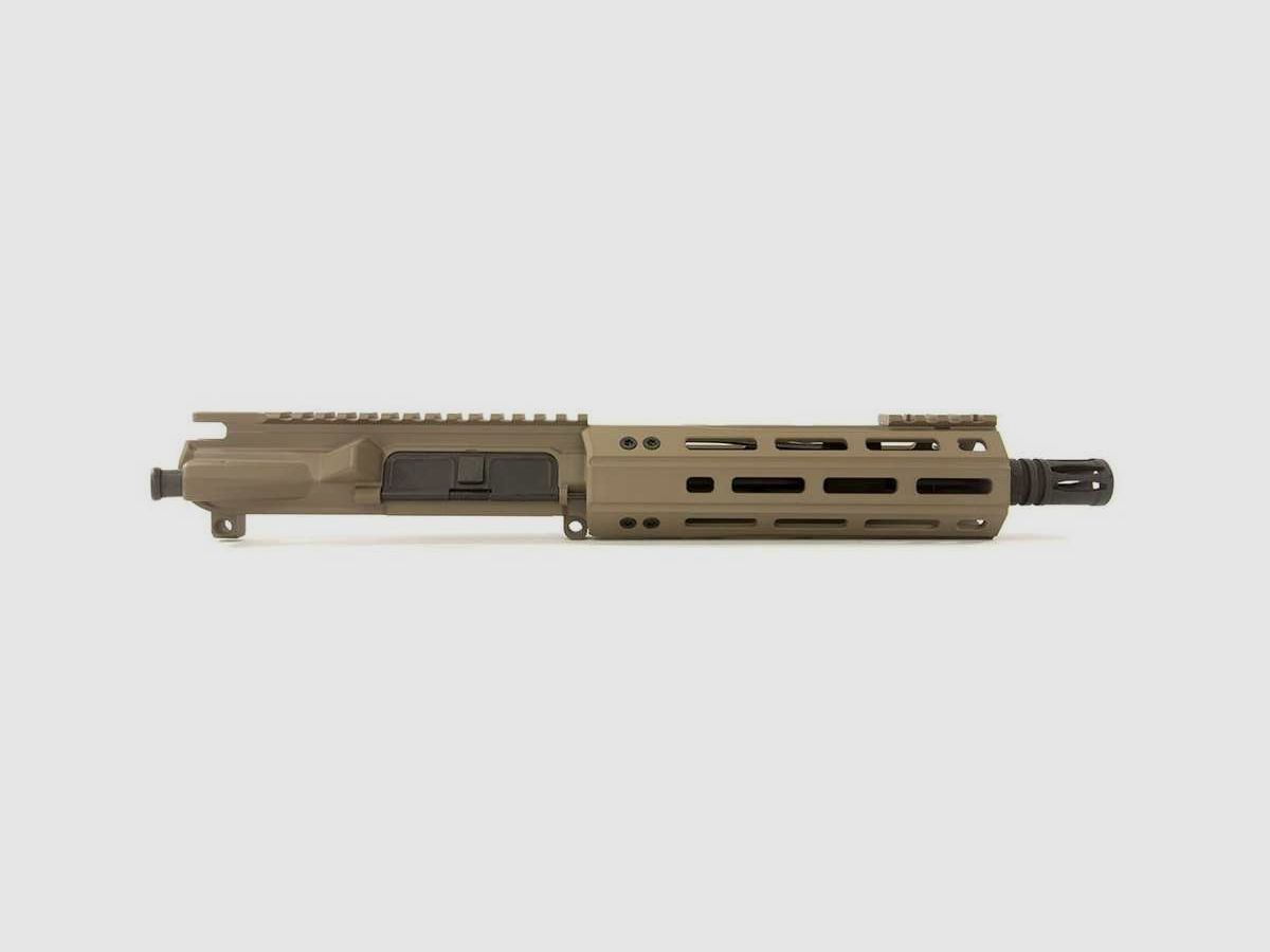 Upper complet 8' pour carabine semi auto type AR15 Cal .300 Blackout M-Lok - Upper complet 8' Anodisé noir M-Lok, image 2 sur 4
