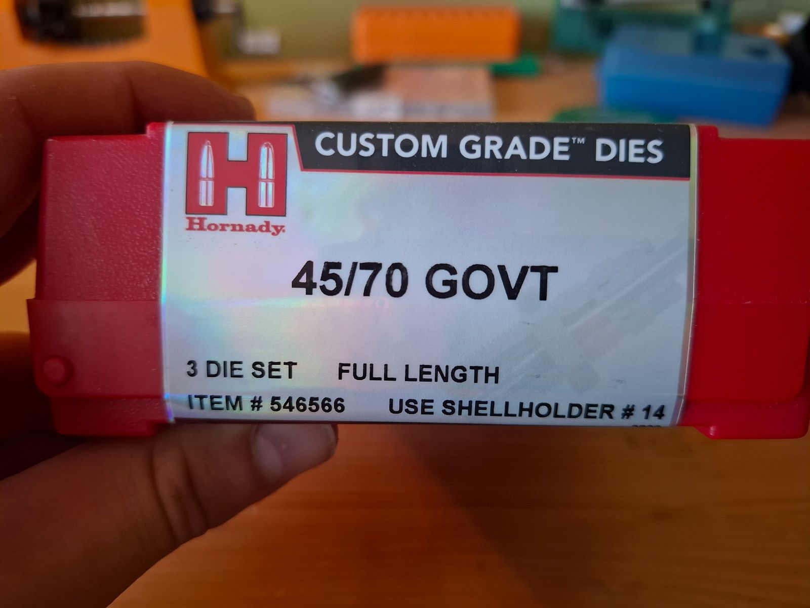 .45-70 Gov't Matrizensatz Hornady Custom Grade