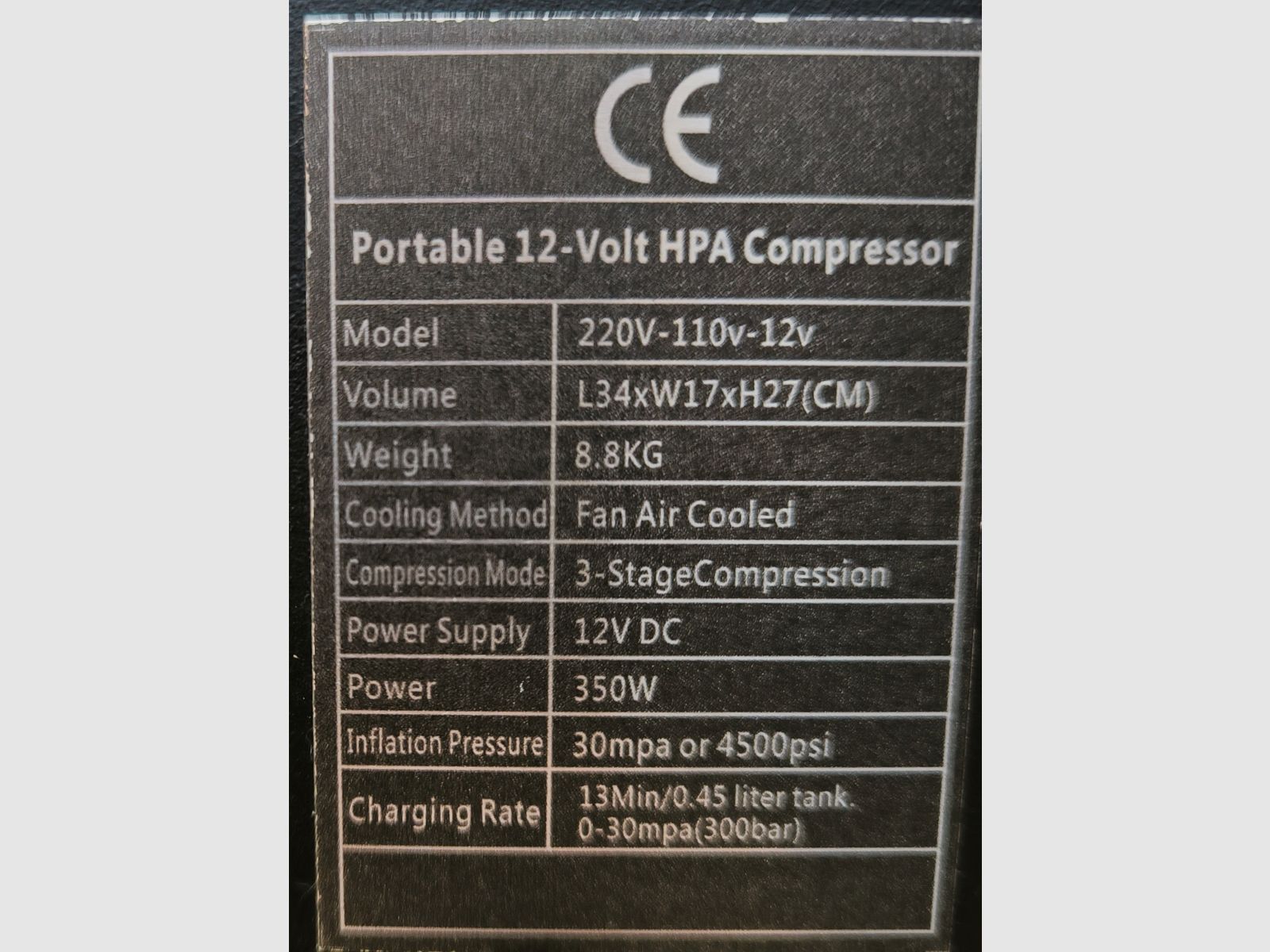 AEA Airgun HPMAX F-Serie 1000959 mit Zubehör, Bild 4 von 4