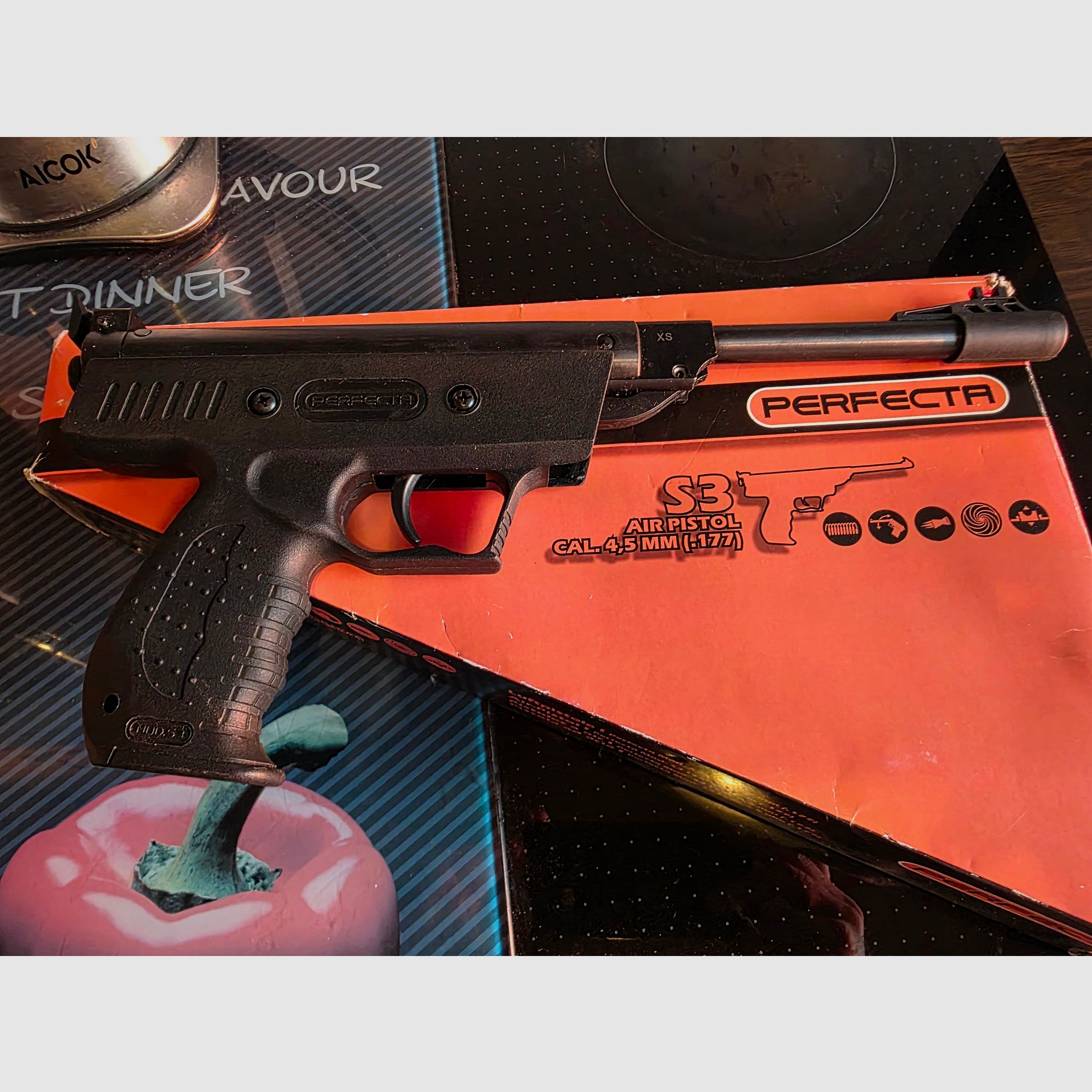 Pistola de aire perfecta 4,5mm