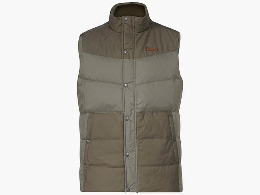 Bergans Nordmarka Outdoor Down Vest Men Green Mud M