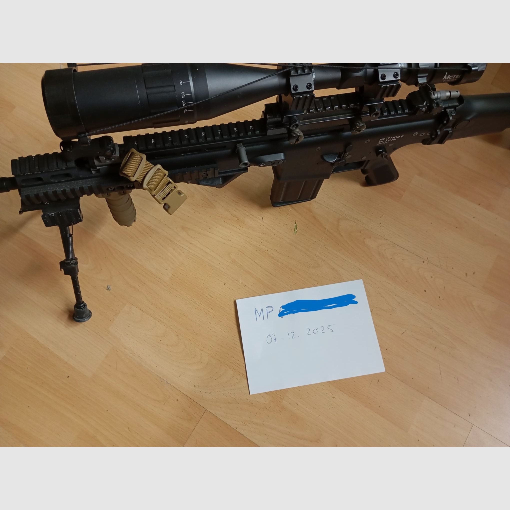 Airsoft Scar MK17 GBB as DMR