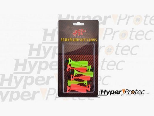 Set di 8 frecce a ventosa per balestra Blackbird