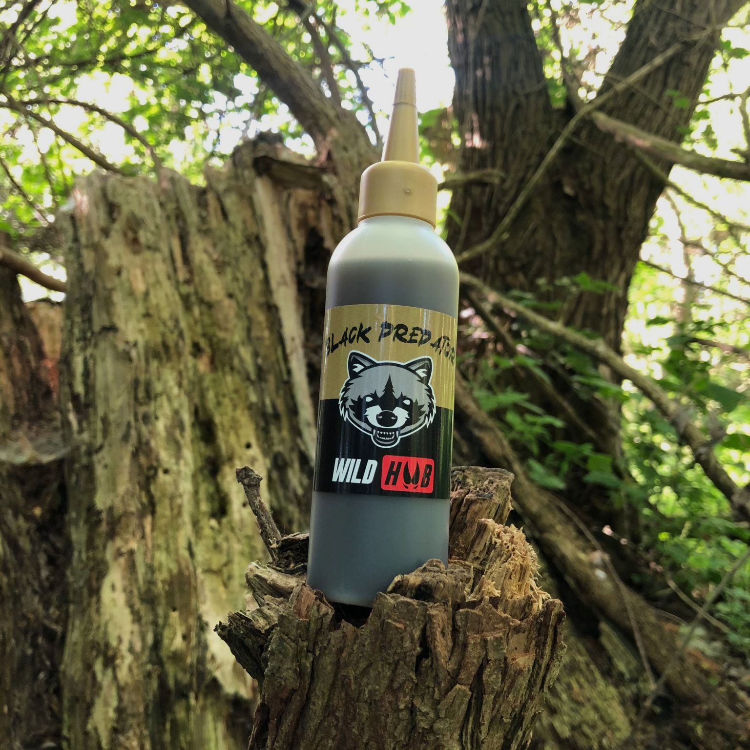 Wild Hub Czarny Drapieżnik Drapieżne Zwierzęta Szop Pracz Pułapka Łowiecka 100ML