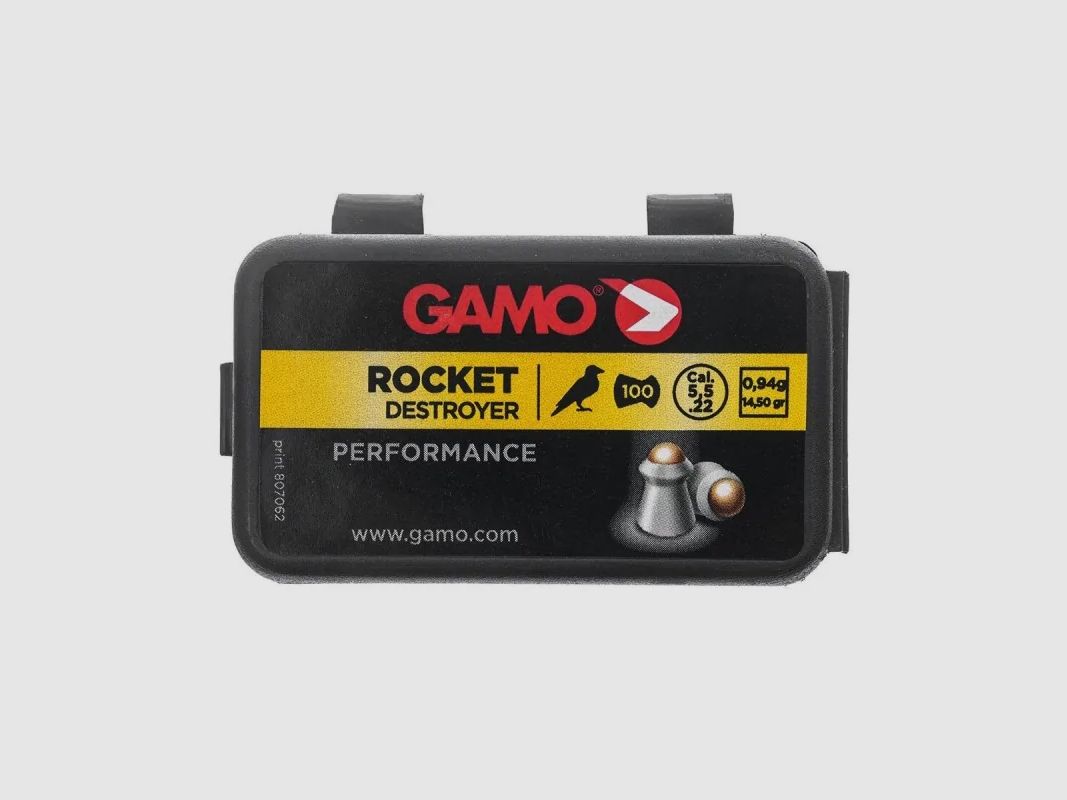 GAMO ROCKET pallini 5,5 mm, 100 pezzi, immagine 1 di 2