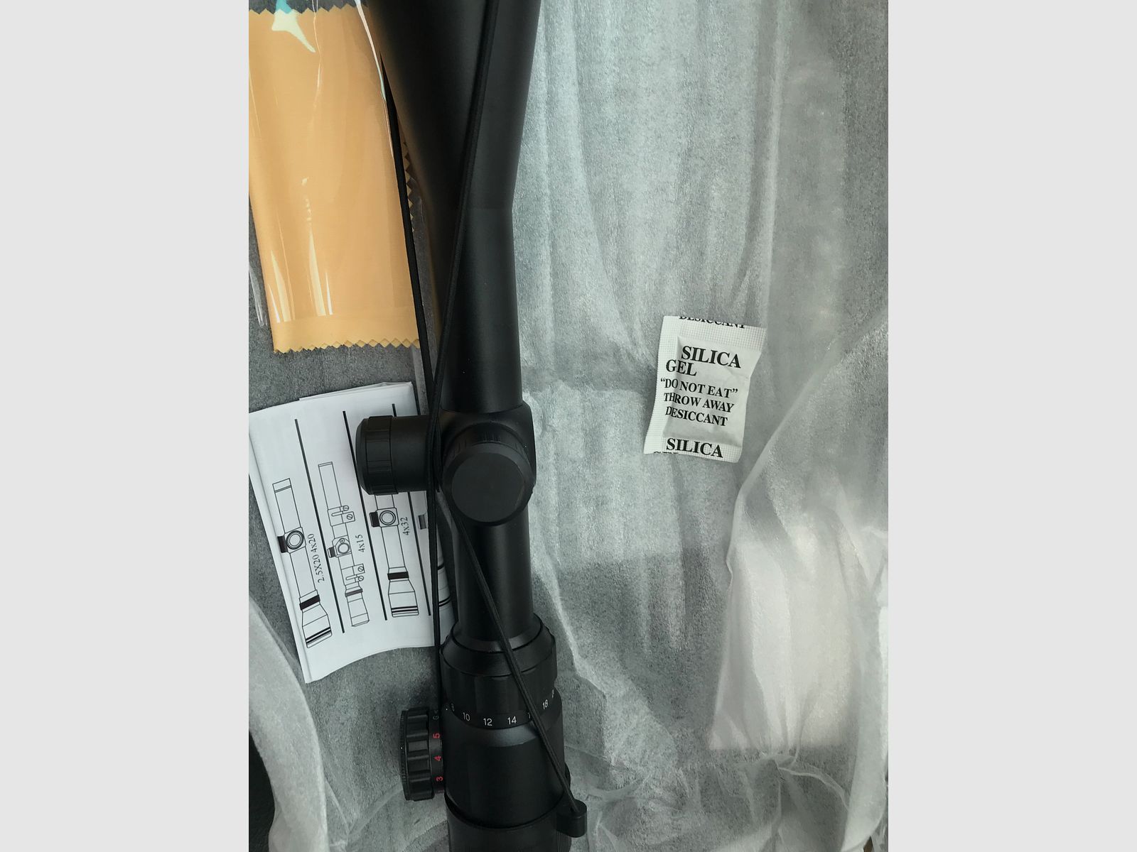 GSG Kompakt Luftgewehr 4,5 mm mit Zubehör