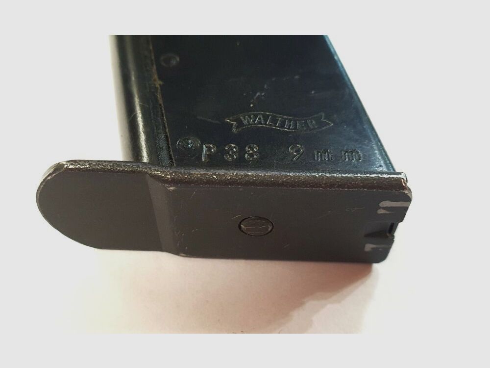 Carl Walther Waffenfabrik Walther P38 Magazin Bundeswehr, gebraucht.
