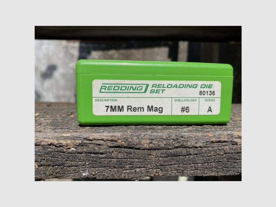 REDDING F L DIE SET 7 MM REM MAG