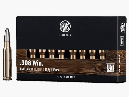 RWS .308Win UNI Classic 11,7g - 180gr