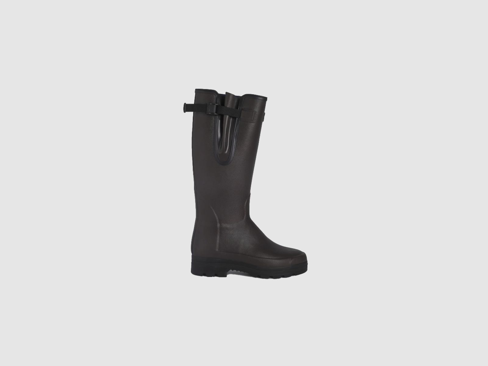 LE CHAMEAU Vierzonord Herrenstiefel mit Neoprenfutter Marron Fonce