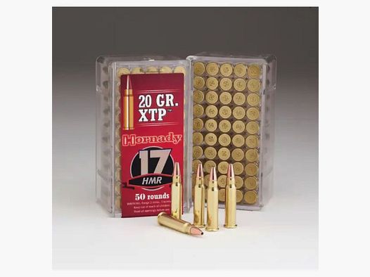 Hornady XTP 20grs 50St .17HMR