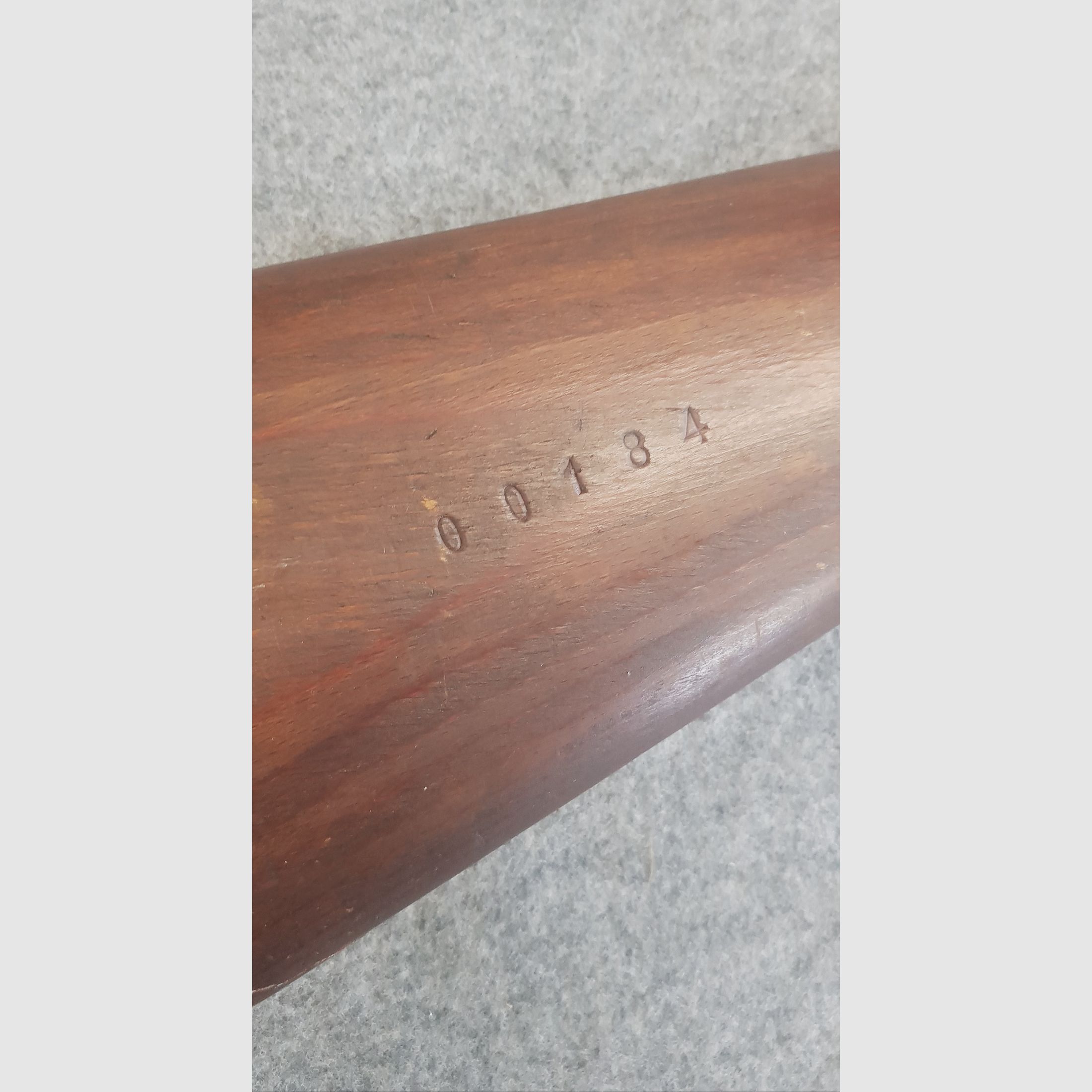 Haenel Mod. 49a  mit  dunklen Schichtholzschaft von 1953 im schönen Zustand Durchlader kein 310