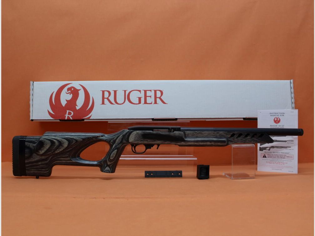 Ruger	 Ha.Büchse .22lr Ruger 10/22 Target Lite 16,13" Lauf/ BX-Trigger/ Schichtholzschaft (.22lfB/.22L.R.)
