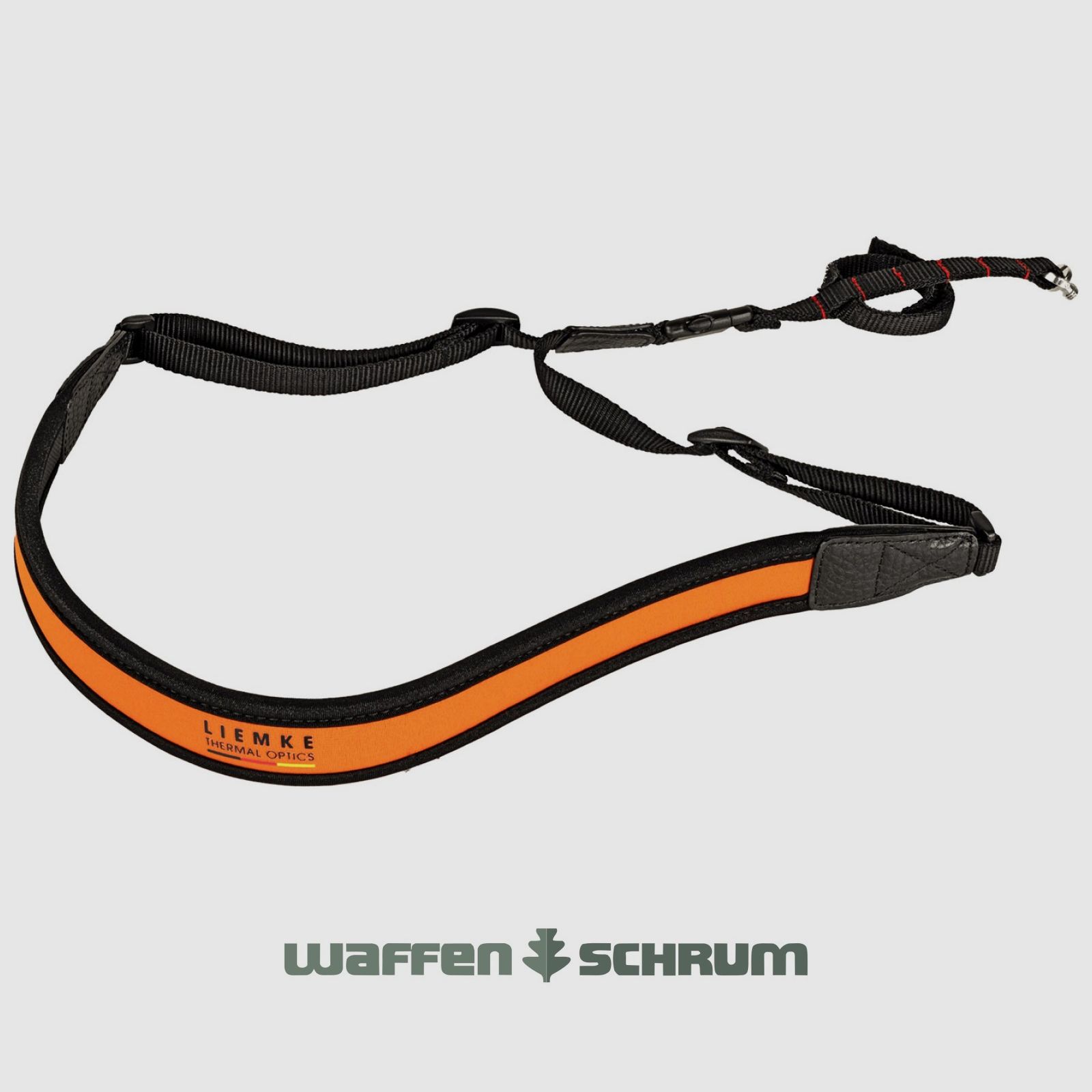 Liemke draagriemen neopreen oranje voor Liemke