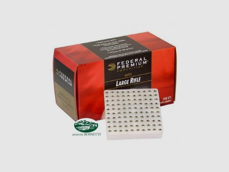 FEDERAL * INNESCHI GM210M LARGE RIFLE MATCH conf.1000 pezzi