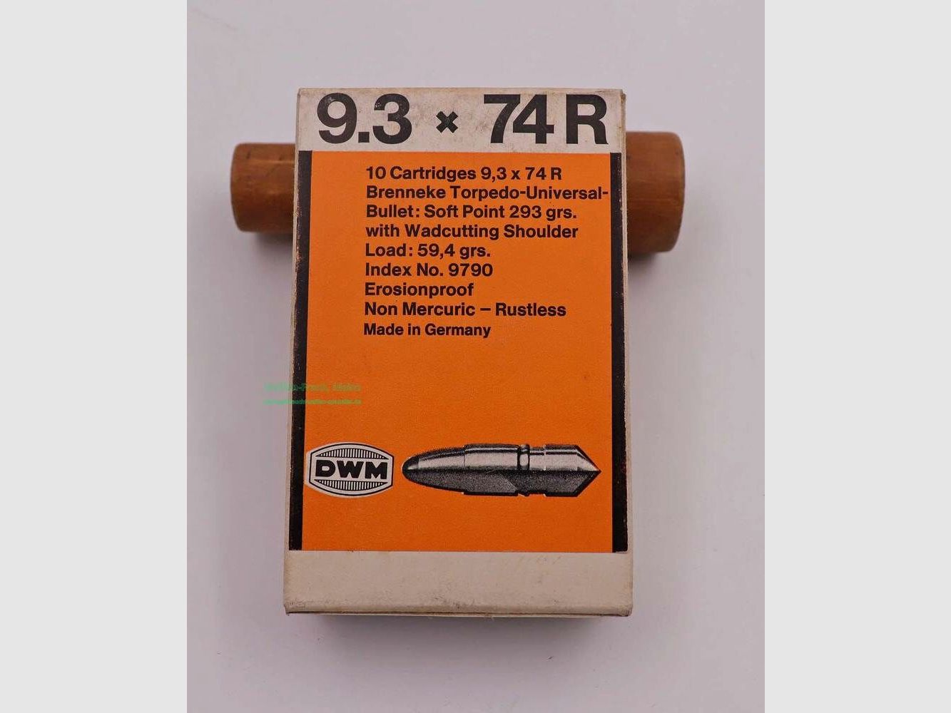 DWM, Berlin Büchsenpatronen 9,3x74R