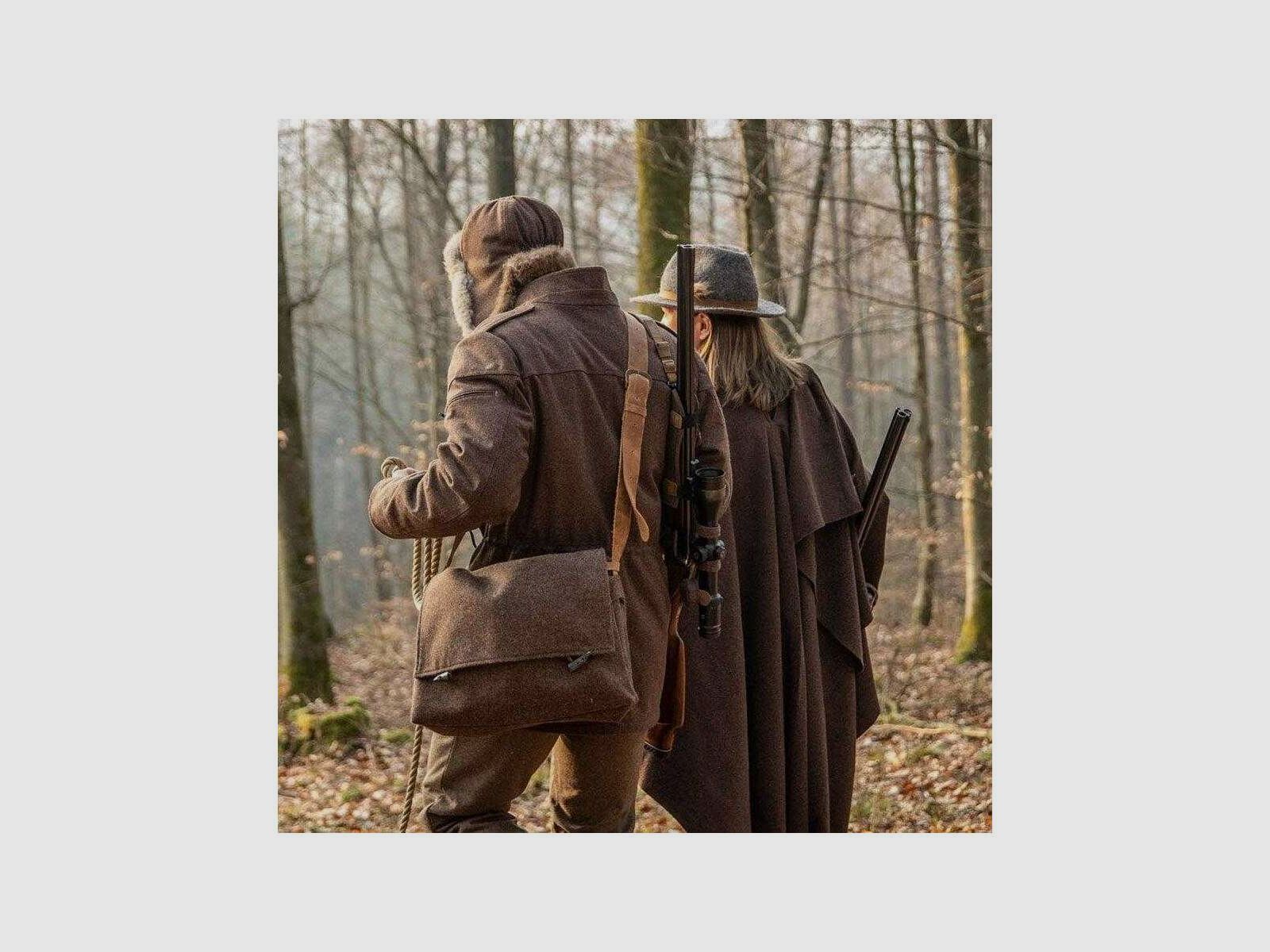 WALDKAUZ Loden-Jagdtasche braun, billede 4 af 7