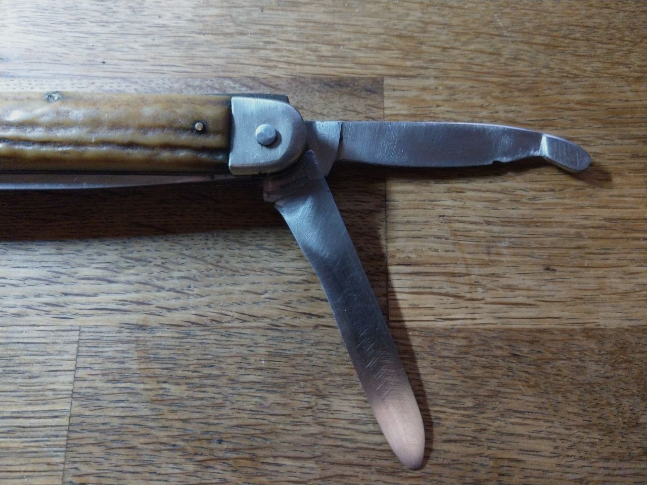 Jagdmesser Hirschhorn von der Firma Anton Winger aus Solingen