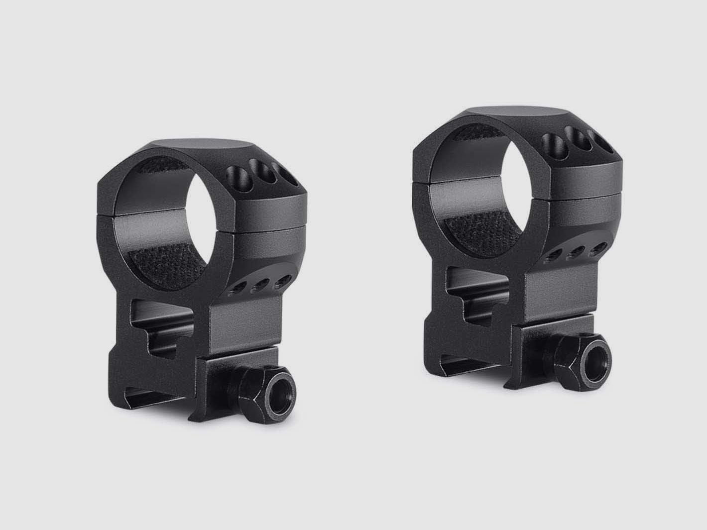 Hawke Tactical Fixed Mount Aluminum Weaver 30mm Two-Piece Extra High, image 1 of 2