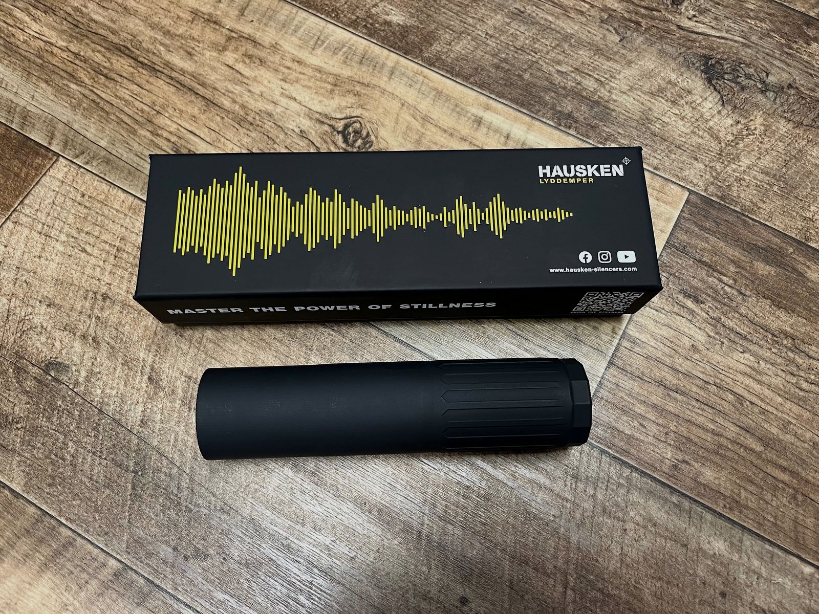 Hausken HX-Ti3  Volltitan  Schalldämpfer sofort verfügbar, Bild 1 von 3